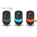 A4Tech FG10 FSTYLER 2.4G Wireless Mouse - Black